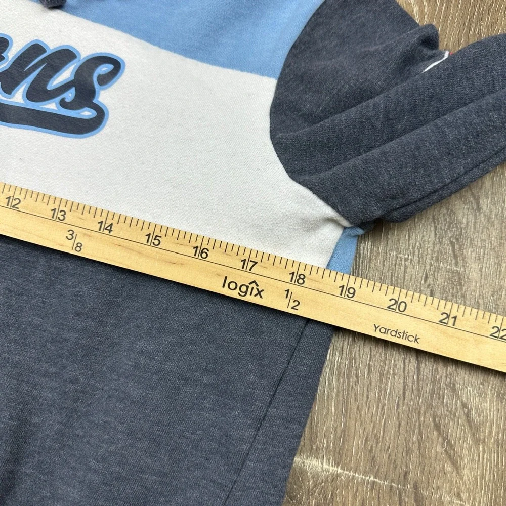 NFL Tennessee Titans Hoodie Womens Small Navy Blue Colorblock Team Apparel Logo - Picture 5 of 6